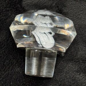 The Rolling Stones Crystal glass decanter stopper
